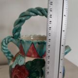 Ceramic carafe Longwy