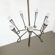 Hanging chandelier, italy 1950