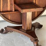 Mahogany dining room set, work in English 19th century
