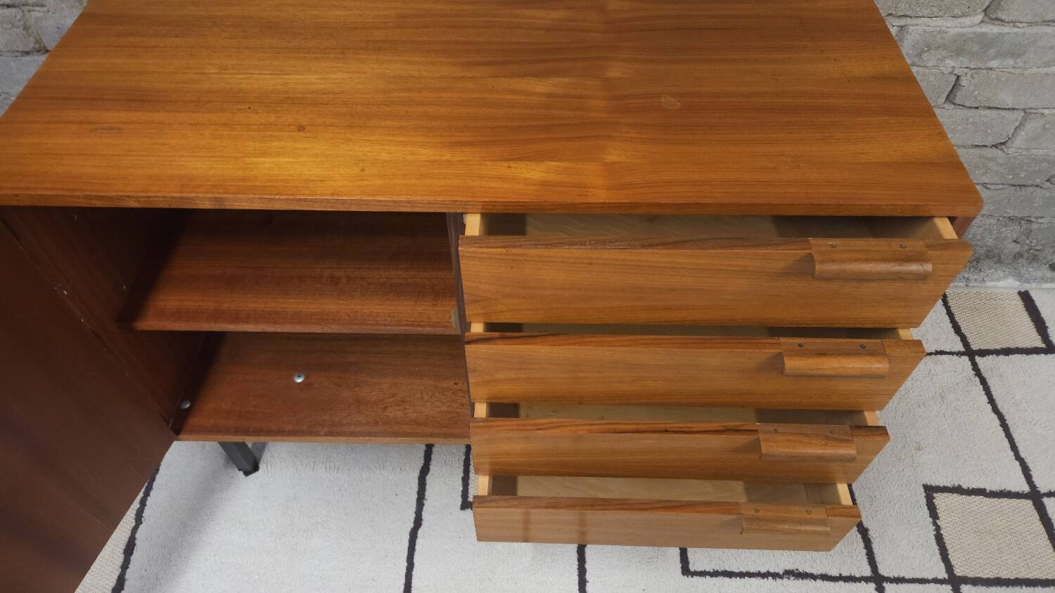 Meuble scandinave teck 1960