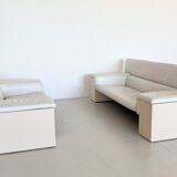 Cini Boeri canapé deux places Knoll 'Brigadier'