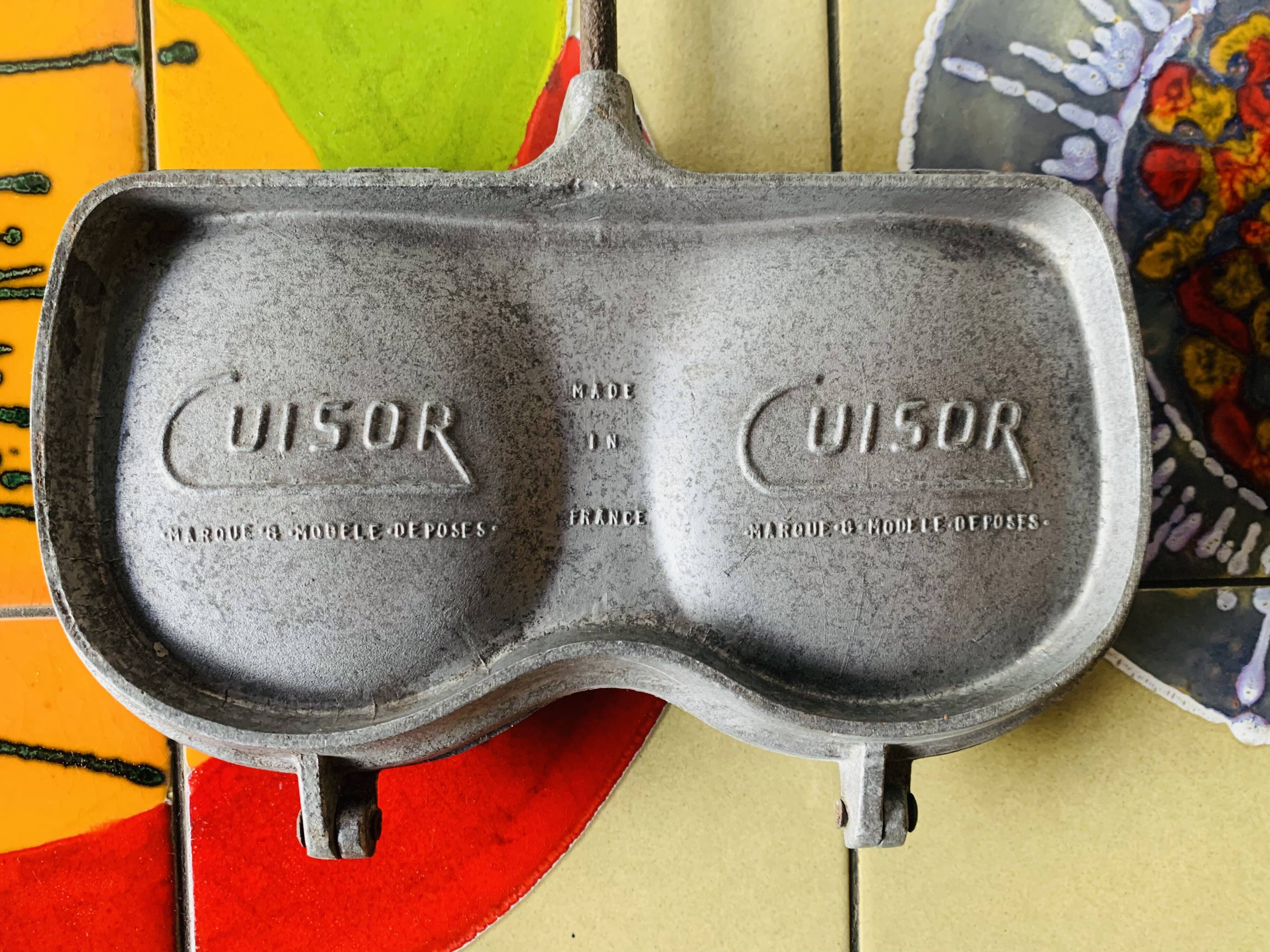 Vintage cast aluminum sandwich maker - Cuisor