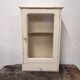 Wall-mounted cabinet with glazed pharmacy in vintage wood