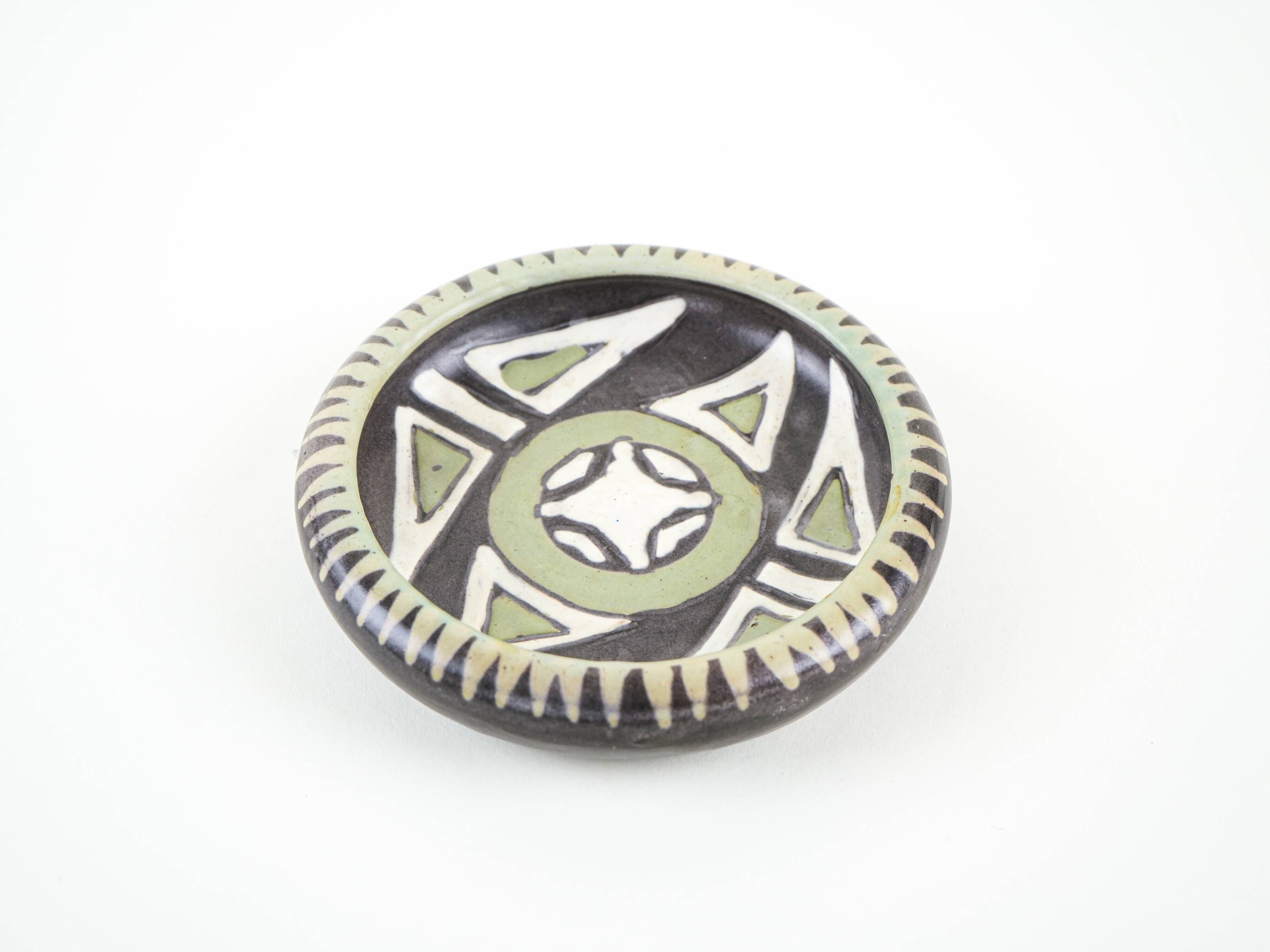 Ceramic bowl, Danish design, 1960s, made in Denmark
