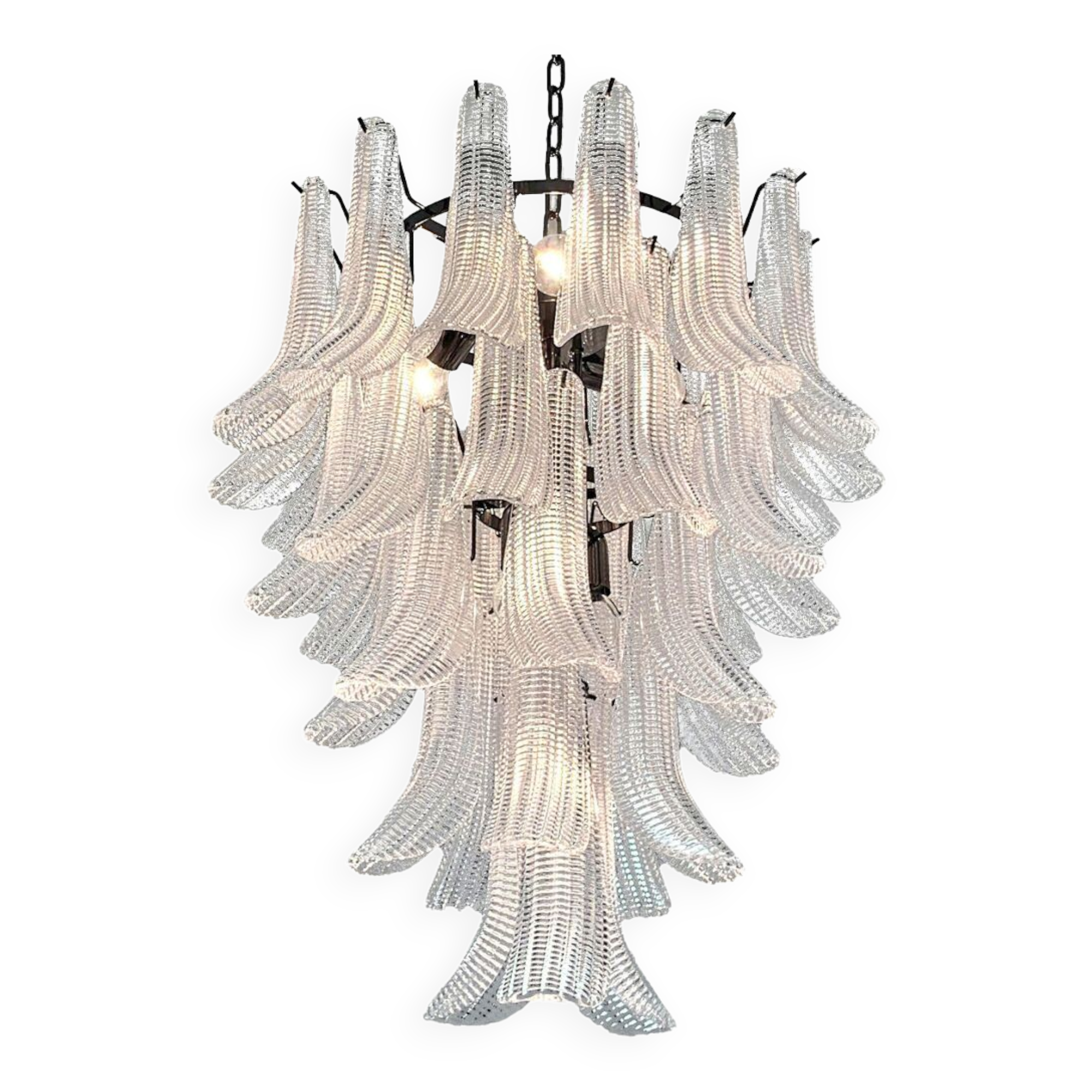 Selle Murano glass cascade chandelier