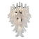 Selle Murano glass cascade chandelier