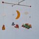Vintage wooden children's mobile