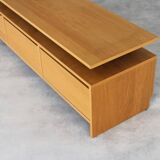 vintage TV cabinet | lowboard | oak | Swedish