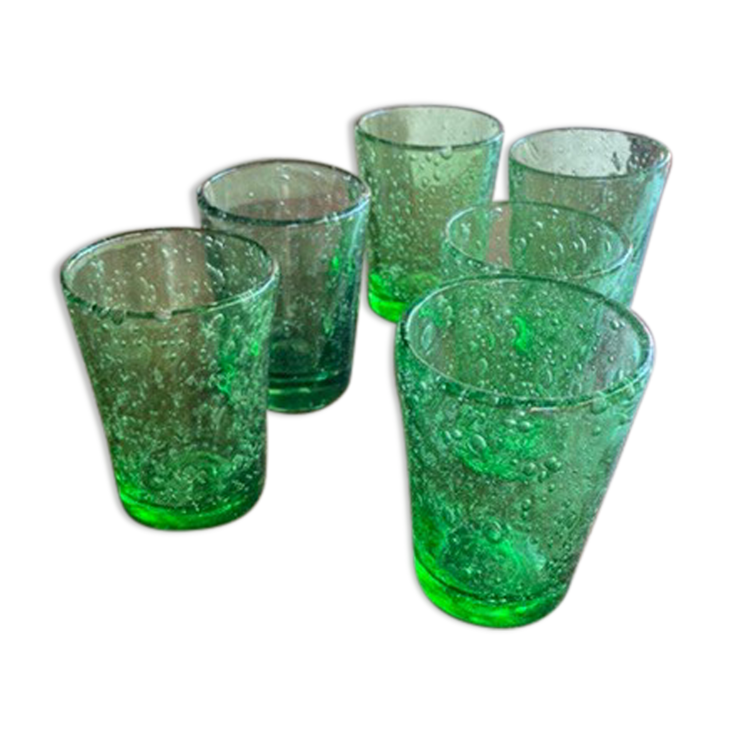 Set of 6 De Biot glasses