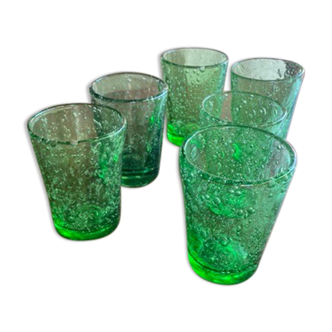 Set of 6 De Biot glasses