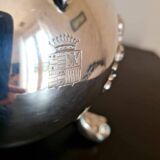 Solid silver teapot