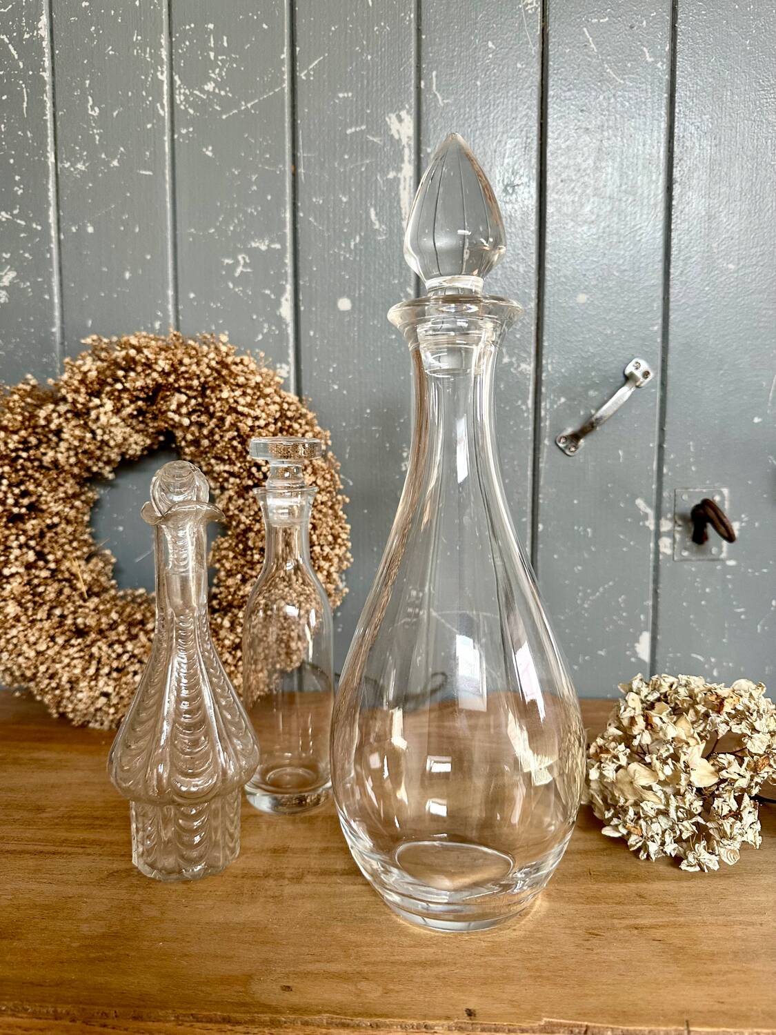 Carafe vintage forme goutte