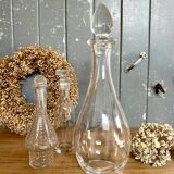Vintage drop-shaped carafe