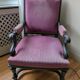 Armchair from the late 19th century.