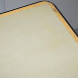 Stackable British military office table in stainless steel