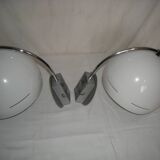 Pair of arco wall lights from the 70s