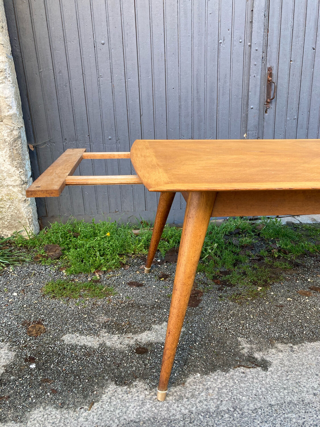 Large vintage Scandinavian style table