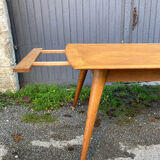 Large vintage Scandinavian style table