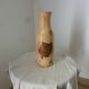 wooden vase