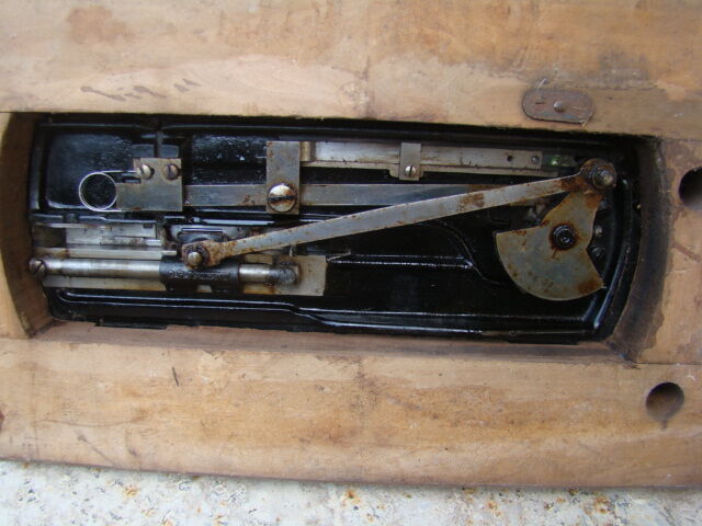 Old sewing machine