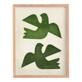 Peinture - 30x40cm - Birds - signée eawy
