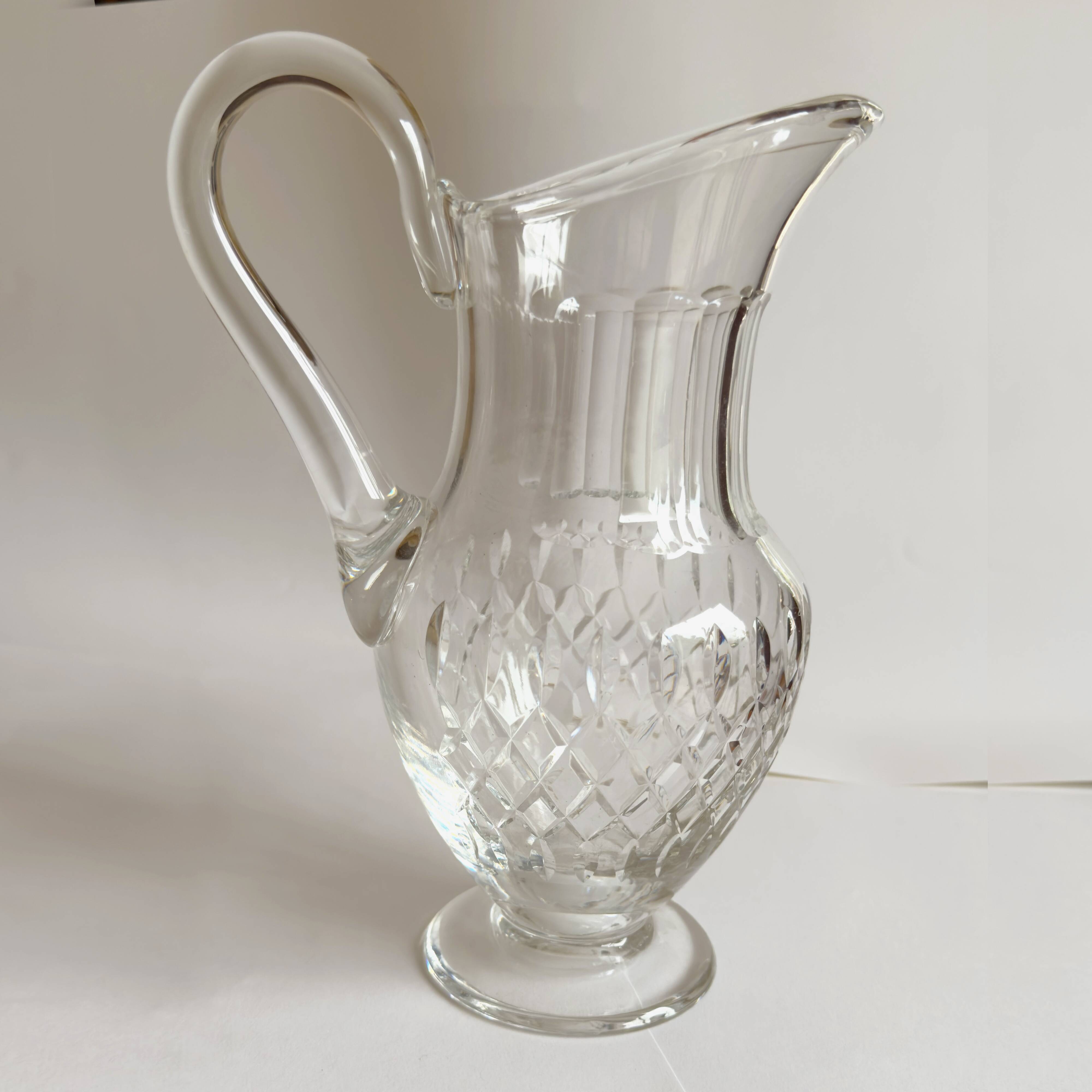 Glass or crystal carafe (uncertain)