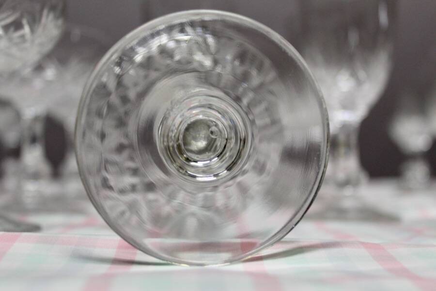 Crystal glass service Saint Louis Model MASSENET 54 pieces