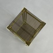 Brass and Glass End Column, 1970s