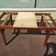 Scandinavian teak dining table with extension 6 to 10 people Henning Kjaernulf
