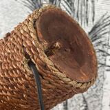 Lamp palm wood and rope