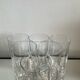 Set of 6 Kosta Boda aperitif glasses with bubbled stem