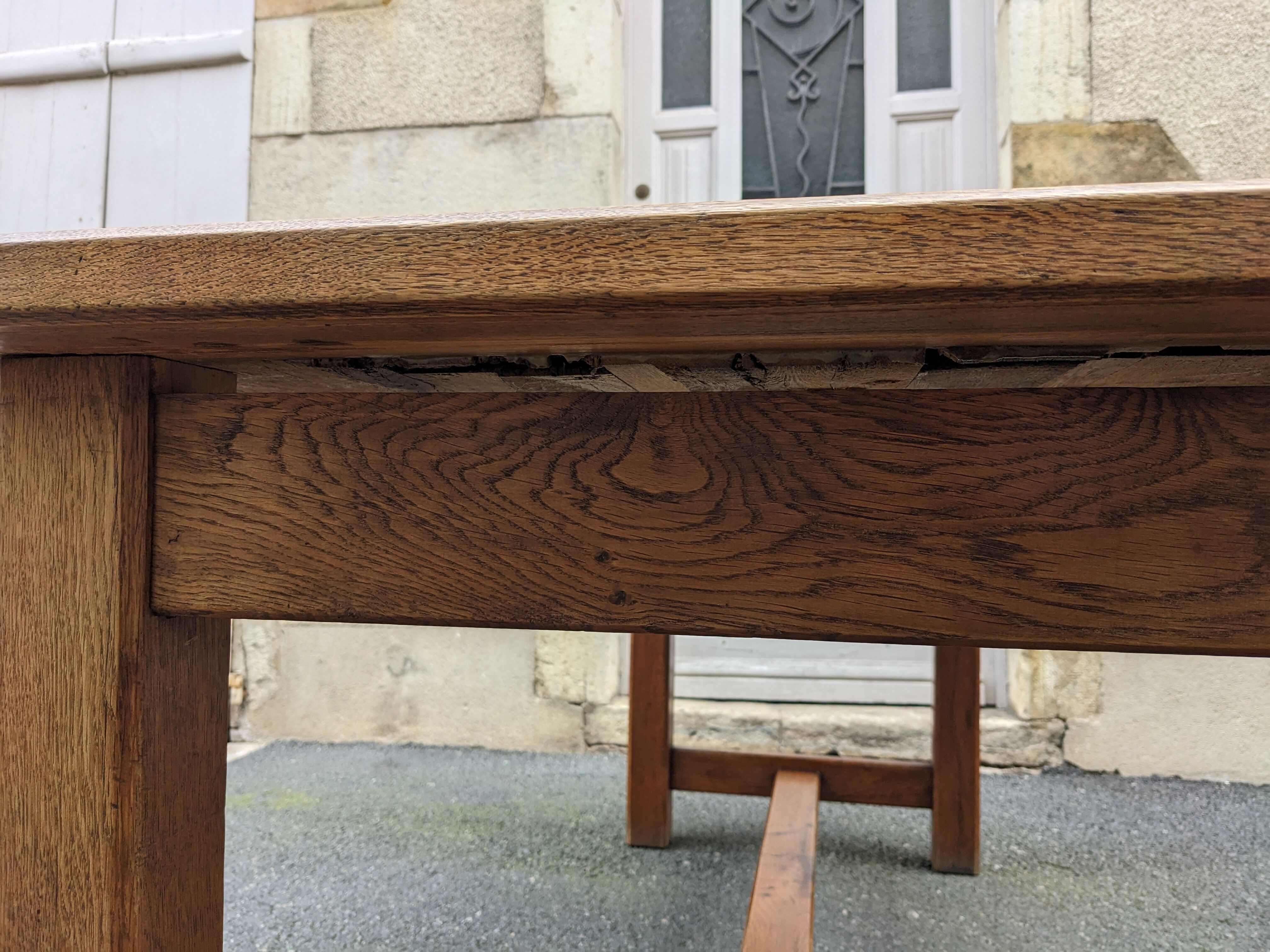 Table de ferme chêne
