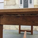 Oak farmhouse table