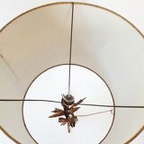 Lampe de table en métal doré 1970