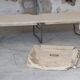 French army camp bed with mattress and bag / Garden 1960