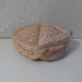 shell-shaped soapstone box
