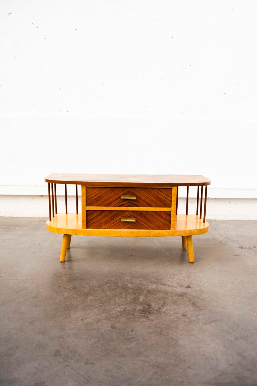 Small vintage TV stand