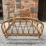1-seat rattan basket bed