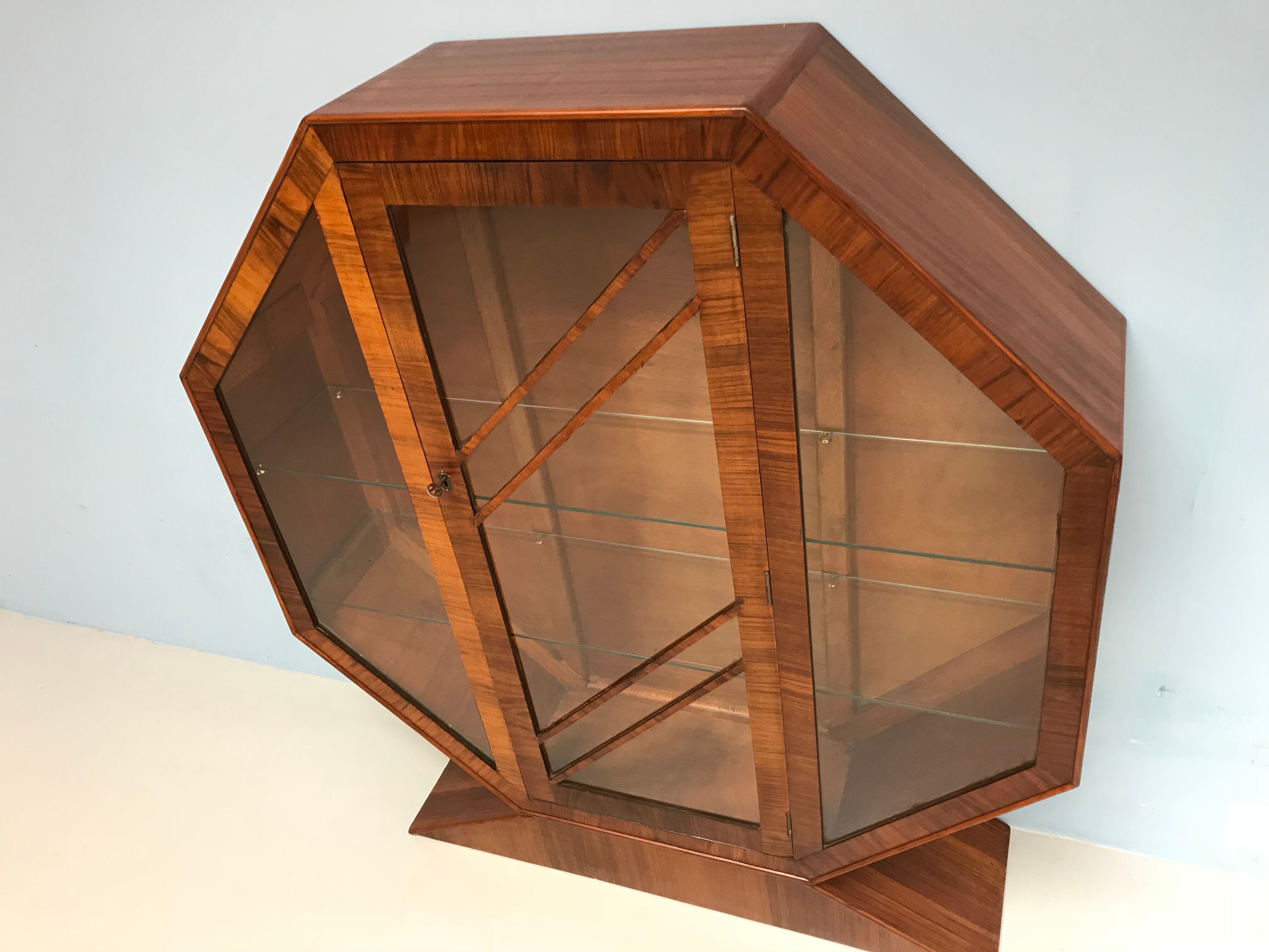 Art Deco display cabinet