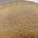 Ceramic bowl from Danish Palshus, in a beautiful beige/greyish matt glaze.