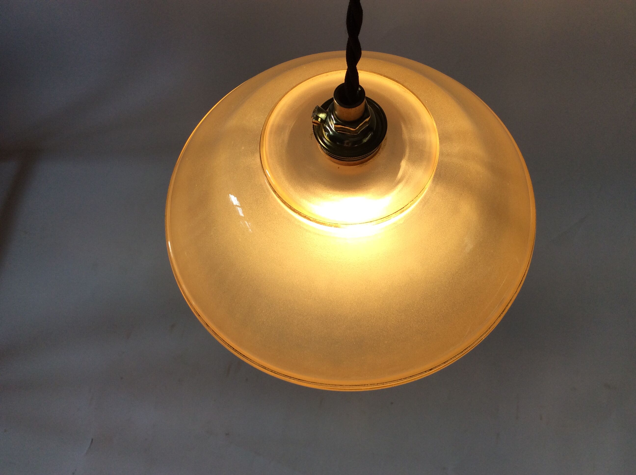 Vintage opaline hanging