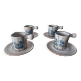 Set of 4 vintage cups