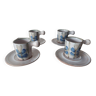 Set de 4 tasses vintages