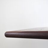 Hans J. Wegner Drop Leaf Table in Solid Teak and Oak for GETAMA