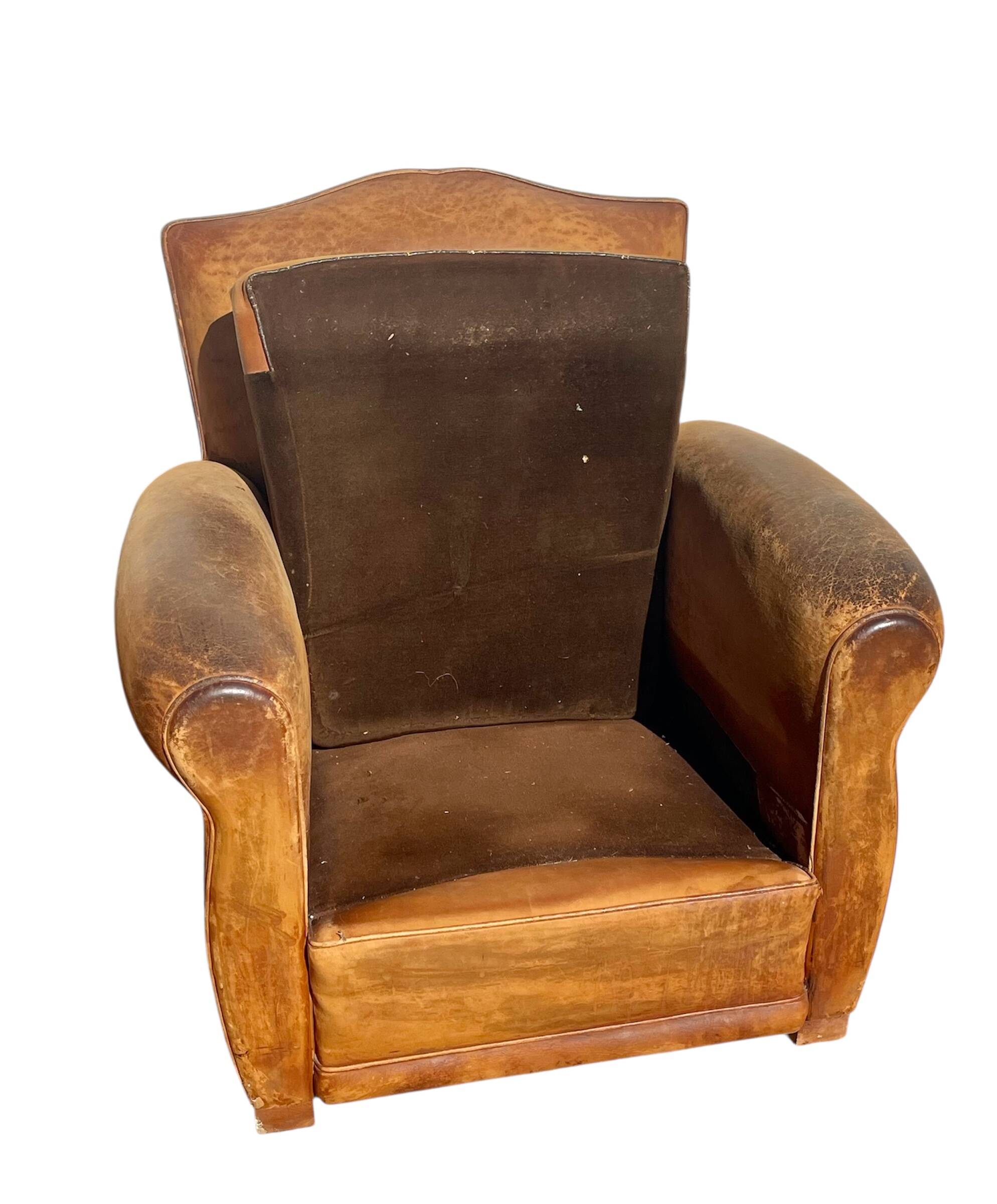 Pair of Club Armchairs
