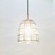 Mid-Century Glass Ceiling Light/Pendant from Limburg, Germany, 1960s