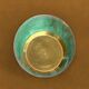 Vintage cloisonné enameled brass vase - 17 cm