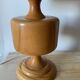 Vintage lamp in light wood