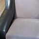 Vintage 50/60s chair leather and fabrics