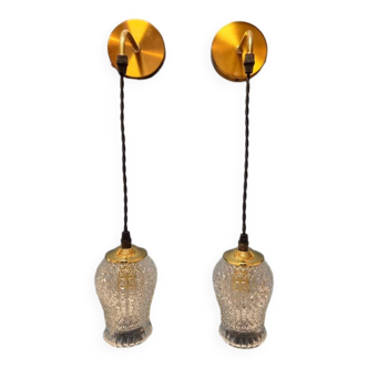 Pair of wall sconces